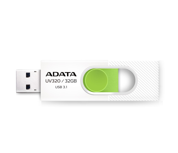 ADATA 32GB UV320 biało-zielony - 425784 - zdjęcie 2